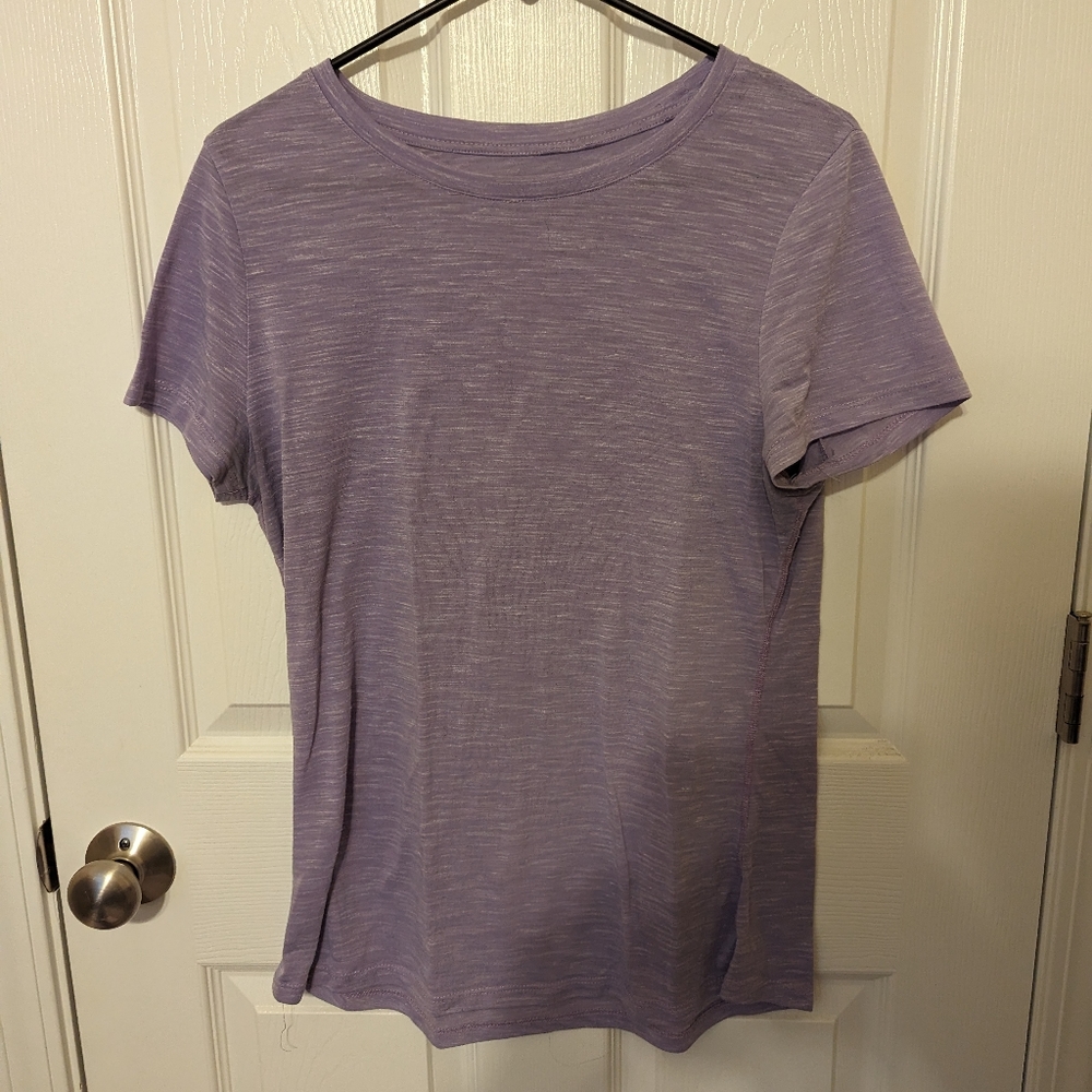 Lilac women's stretch tee